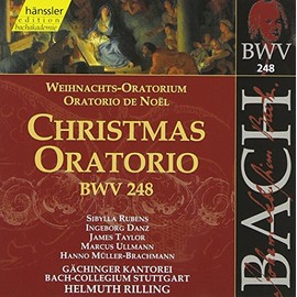 Edition Bachakademie Vol. 76 (Weihnachtsoratorium BWV 248) (SWR-Live-Mitschnitt Jahreswechsel 1999-2000)