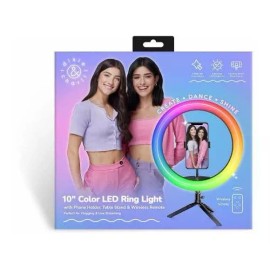 Dixie & Charli Damelio Aro De Luz 10 Con 10 Luces De Color