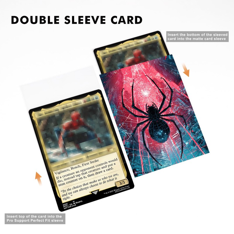 Katomula 100 MTG - Fundas para tarjetas con 100 fundas