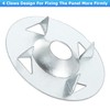 LOLYSIC 500 PCS Washers, 28mm Tile Backer Board Washers, Galvanised