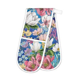 Michel Design Works Double Oven Glove, Magnolia