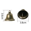 Ciieeo 35pcs Bronze Bell Hand Held for Decoration Ornaments Christmas