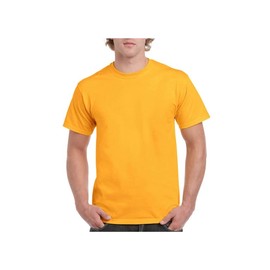 Gildan, Blank Heavy Cotton Tee Unisex, (G5000). Gold, X-Large