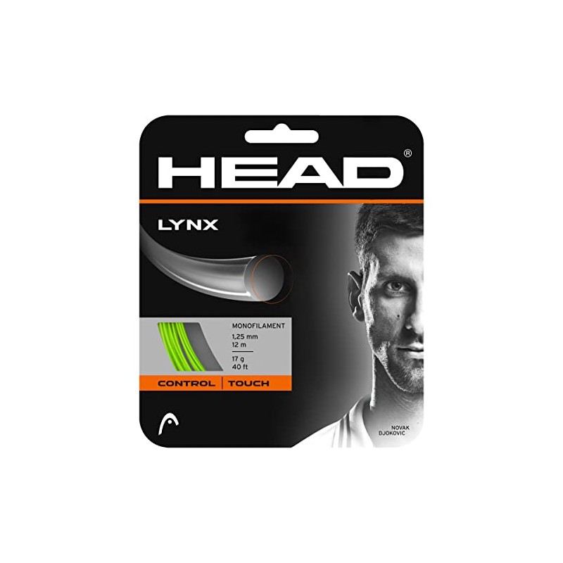 HEAD Lynx - Juego de Cuerdas para Raqueta de Tenis