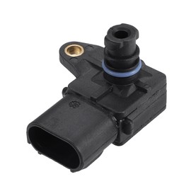 X AUTOHAUX MAP Manifold Air Pressure Sensor, Manifold Absolute Pressure Sensor Replacement, for Chrysler 300 V8 6.1L 2006-2010, Plastic, No.05033310AB, Black