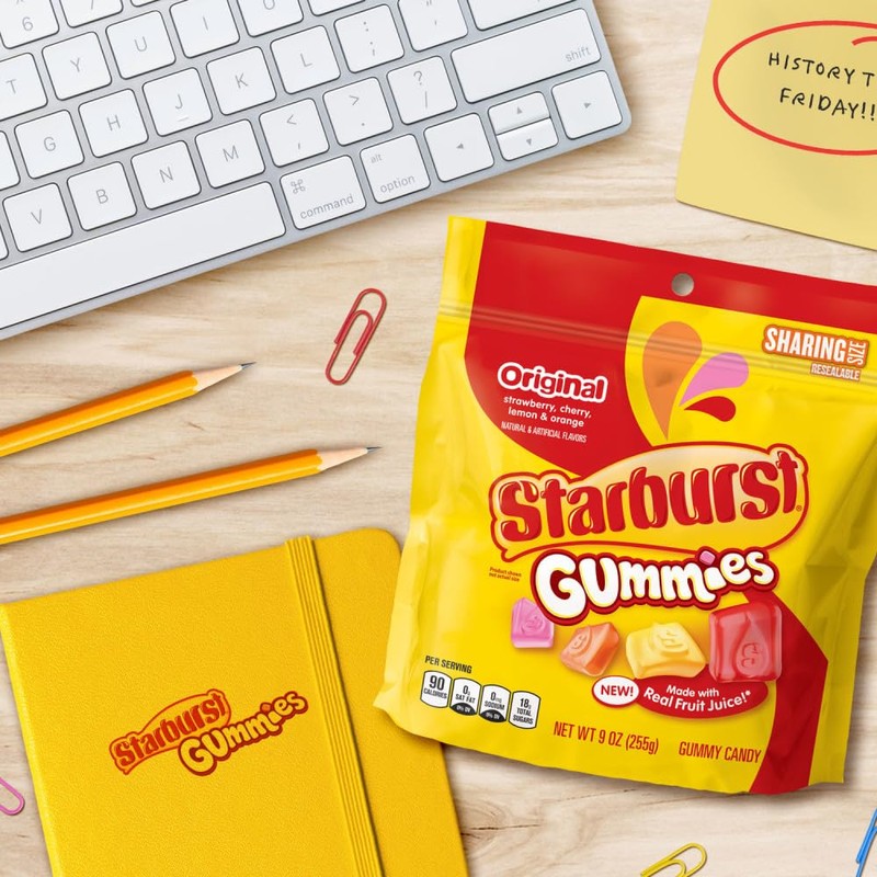 STARBURST Gummies Original Gummy Candy, Sharing Size, 9 oz Bag