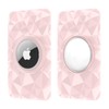 HAUXGOGO Protective Cover for Air Tag (2 Pieces) Ultra-Thin Card