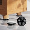 Self Adhesive Caster Wheel 2 inch, 360° Swivel Universal Wheels,