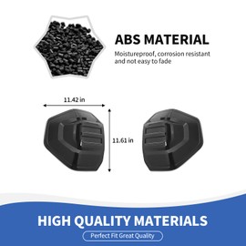 RAZPOY Smoked Tail Light Cover Rear Light Lamp Trim Guards Compatible with Toyota 4Runner 2024 2025, Smoke Black