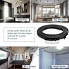 KOLAKO Curtain Track Accessories for Flexible Bendable Curved Curtain Track