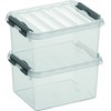 Sunware 78000609 Plastic Storage Box 2 L