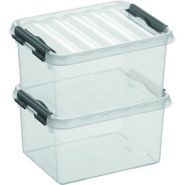 Sunware 78000609 Plastic Storage Box 2 L