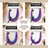 Feather Headz BEAUTIFUL REAL FEATHERS: 21pcs Purple Pink Turquoise Feather