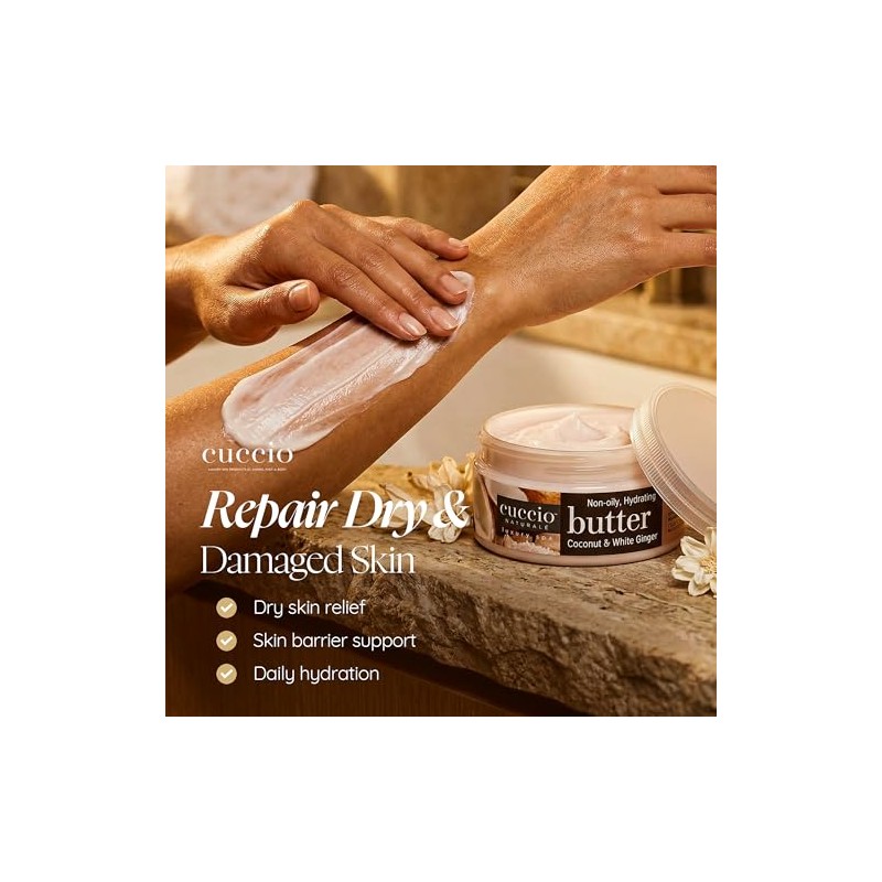 Cuccio Naturale Butter Blends - Ultra-Moisturizing - Renewing, Smoothing And