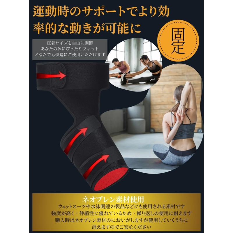 MONTOMAY Hip Supporter, Thigh Supporter, Thigh Supporter, Hip Pain, Sciatica,
