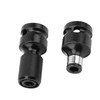 2 Pieces 1/2 to 1/4 Hex Socket Adapter Drill Chuck