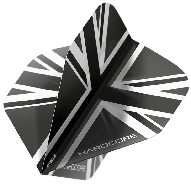 RED DRAGON Hardcore XT Black Union Jack Extra Thick Standard