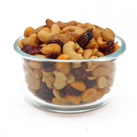 C.J. Dannemiller Mixed Nuts, Sweet & Spicy Mix, Bulk 10 Pound Box, Includes Cashews, Craisins, Pepper Nuts, Honey Roasted Peanuts, Sesame Sticks
