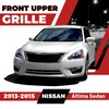 HECASA Front Bumper Grill Upper Grille Compatible with 2013 2014