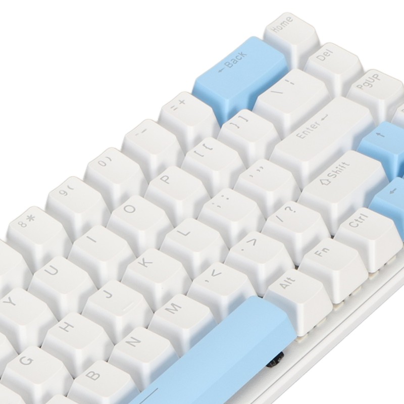 Gaming Keyboard USB 68 Keys Blue Switch N Key Rollover