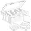 16 pieces small storage boxes (5.5 x 5.5 x 2