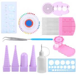 Paper Quilling Kit Quilling Tools and Supplies with Mould Crimper Comb for Decorative Quilled Paper Crafts
