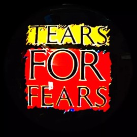 TEAR FOR FEARS  SET OF TWO  LEATHER KEYCHAIN  BRACELET