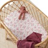 Snuggle Hunny Bassinet Sheet, Jersey Cotton Soft Stretch Fitted Baby