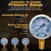 YFIXTOOL Hydraulic Pressure Test Kit 250/400/600bar, Hydraulic Test Gauge Kit