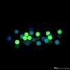 Aoheuo Aoheuo 6mm Color Mixing Quartz Balls UV Reactive Pearls