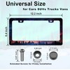 1 Piece of Sky Forest License Plate Frame for Men
