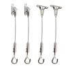 4-Piece Hanging Kit with 1.5-Meter Ropes Adjustable - High-Strength Stainless
