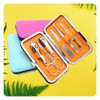 Blue Shop Set Premium Clipper Nail Trimming Nail Care Set Nail Clipper / 파란상점 세트 프리미엄 깍이 손톱정리 네일케어세트 손톱깍이
