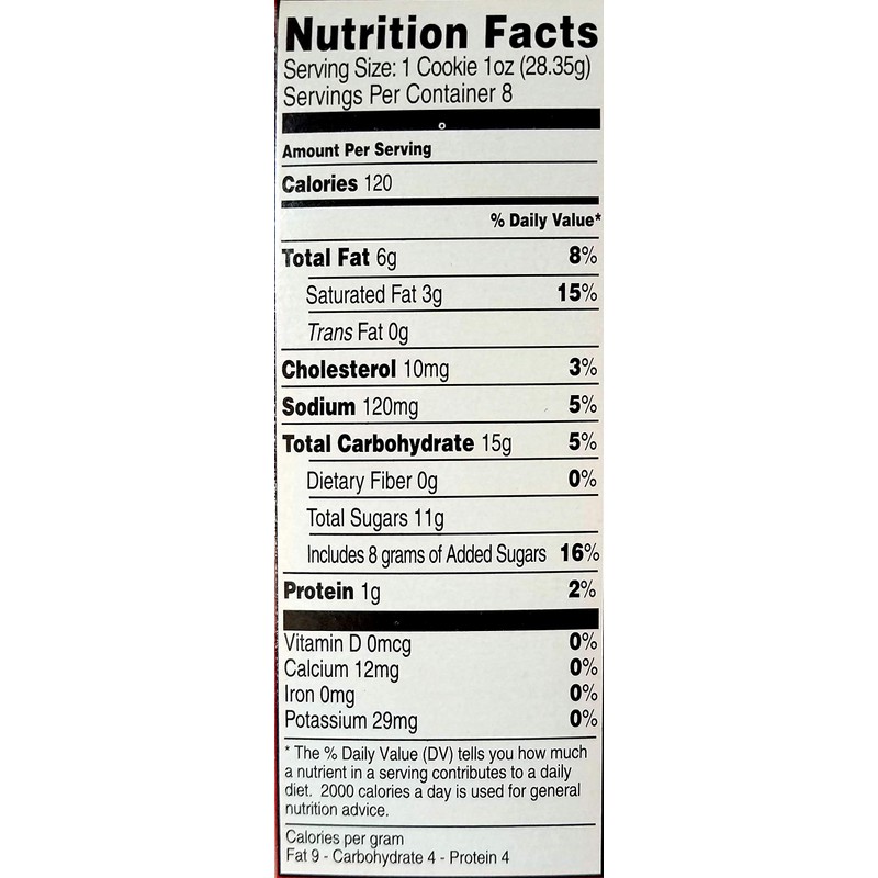 Mrs. Fields Cookies, White Chunk Macadamia, 8 -Count Cookies (Pack