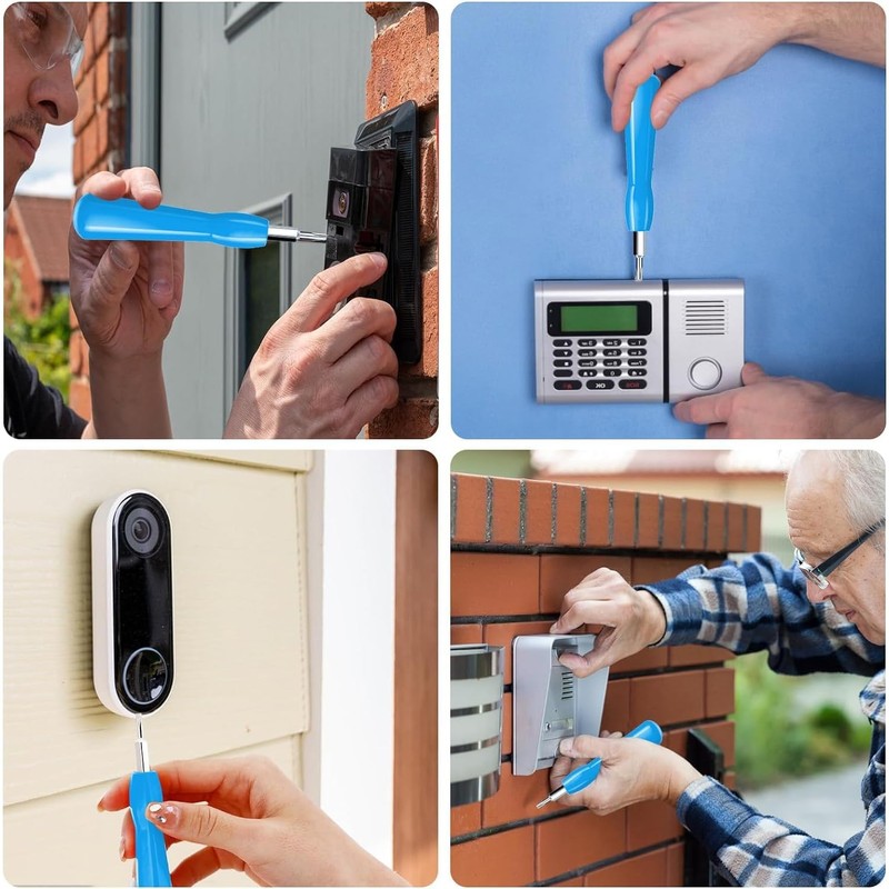 Ring Doorbell Screwdriver Set - Includes T6 T15 Head Screwdriver,