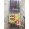 Pack of 5 Assorted Colour Glitter Gel Pens.