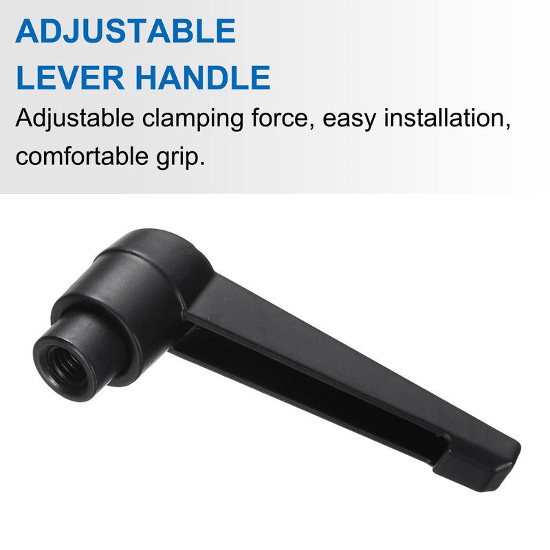 sourcing map 4pcs Clamping Lever Adjustable Handle Set Metric M6