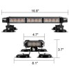 ASPL 16.8 Inch LED Strobe Flashing Light Bar, 26 Flashing