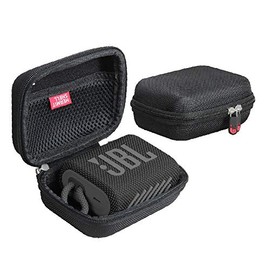 Hermitshell Hard Travel Case for JBL Go 3 Portable Bluetooth Speaker (Black)