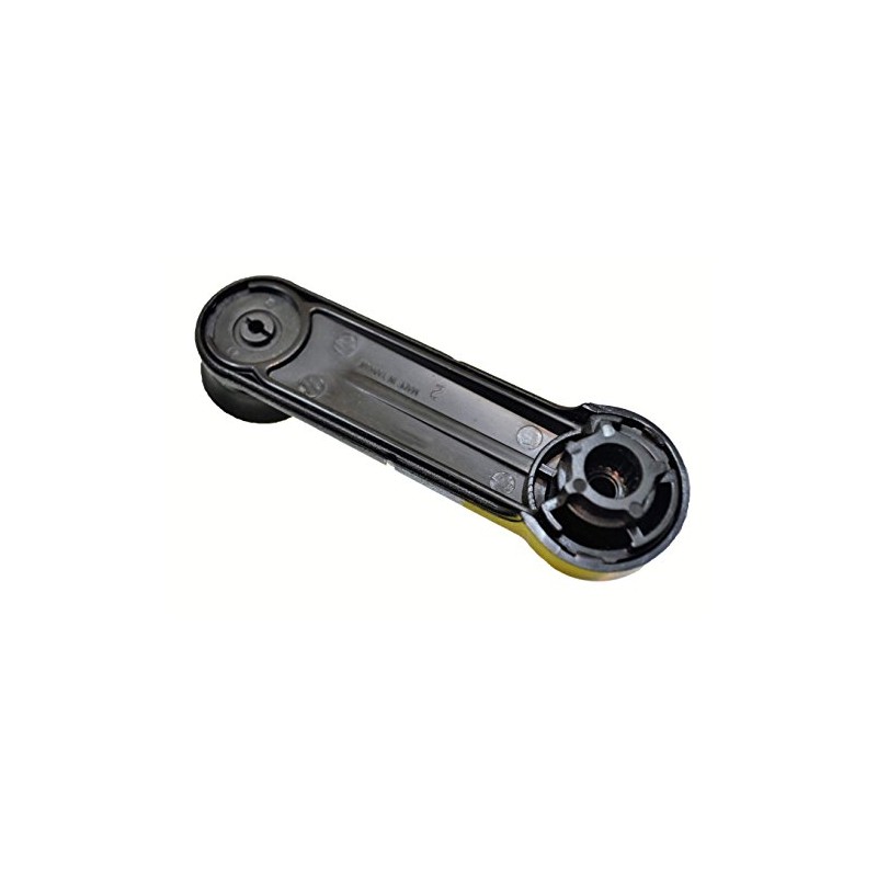PT Auto Warehouse FO-1503A - Window Crank Handle, Textured Black