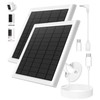 8W Solar Panel for Ring Camera, 2-Pack Solar Panel Charger