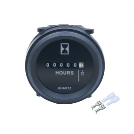 PLENTZOM Hour Meter AM120893 AM125427 Compatible with John Deere LX172-LX188 GT242 PC1980 622 5830 317 Onan 316 318 420 312 314 430 322 332