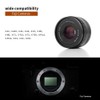 7artisans 50mm F1.8 APS-C Manual Focus Lens Wide Fit for