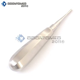 OdontoMed2011 Dental Serrated Elevator 3MM Stainless Steel