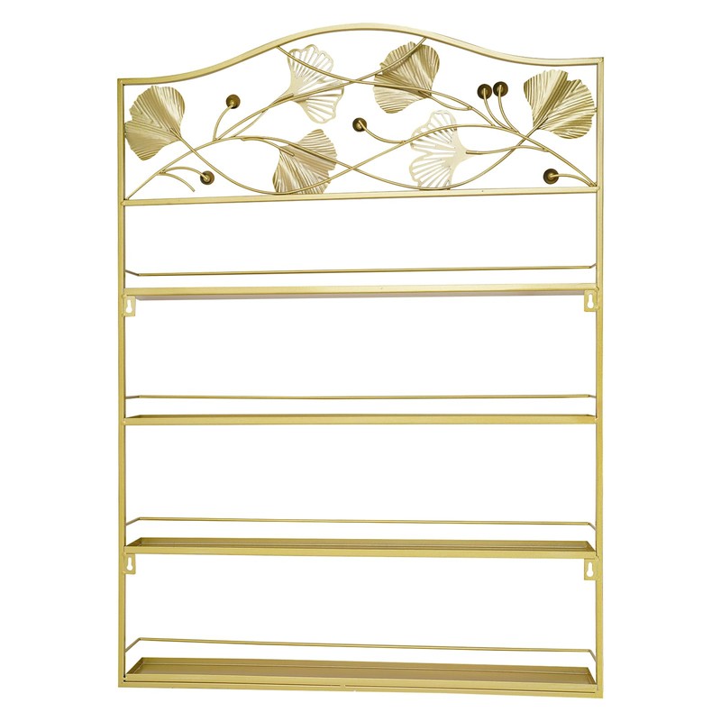 3PCS Wall Mounted Nail Polish Storage Racks, Metal Display Rack