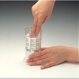 タイガークラウン 計量カップ クリア 白 76×103mm PC計量カップ エトナ ポリエチレン 多用途 スリキリ1杯 1714