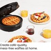 Chefman Anti-Overflow Belgian Waffle Maker w/Shade Selector, Temperature Control, Mess