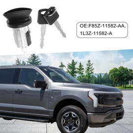 A ABSOPRO Engine Ignition Starter Switch Lock Cylinder with 2 Keys F85Z-11582-AA 1L3Z-11582-A Ignition Starter Switch for Ford F-150 1996-2004 for Ford F-250 1996-1999