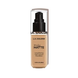 L.A. COLORS Truly Matte Foundation, Natural CLM352