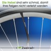 MSZweirad Metal Tyre Lever Stable Mounting Lever Bicycle Tyre Change
